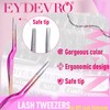 EYDEVRO Cluster Lashes D Curl Fluffy Individual Eyelashes Lash Extension
