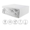 ComfortCare, Supersoft Hypo-allergenic Microfibre Fully Encased Mattress Protector, Single.