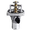Engine Coolant Thermostat 96984104 Thermostat Housing Assembly Replacement for Chevy