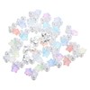 BIUDECO 30pcs Nail Charms Pearl Star Nail Gems Manicure Art