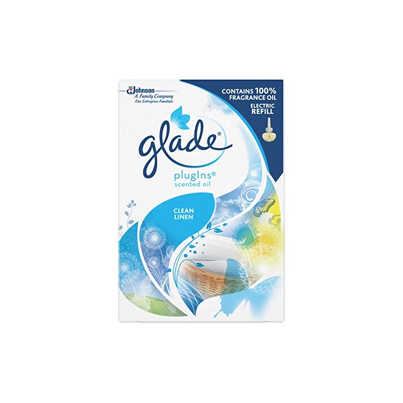 Glade Liquids Electric Refill Clean Linen, 20 ml (Pack of