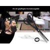 Professional Hairdressing Scissors Black Modelling Scissors 1-Sided Serrated Hair Cutting