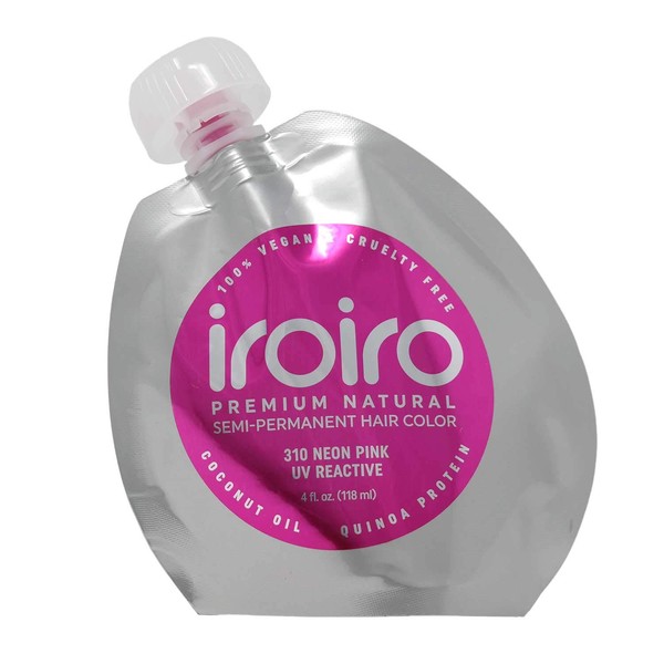 IROIRO 310 Neon Pink Premium Natural Semi Permanent Hair Color