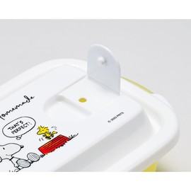 Skater FCNF1W-A Snoopy Storage Container, Watercolor, 10.1 fl oz (300 ml), 2 P, Fluffy, Side Dish, Sealed Container, Made in Japan