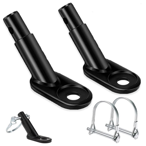 Bicycle Towing Hitch 2 Pieces Bicycle Trailer Coupling with Locking