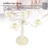European Style Candelabra 5 Arms Iron Elegant Candle Stick Candelabra