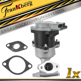 Frankberg EGR Valve Exaust Gas Recirculation Valve Right Driver Side for C5 III C6 S-Type XF XJ Discovery III R.a.n.g.e R.o.v.e.rSport 407 607 2.7L Diesel 2004-2011 1618N7
