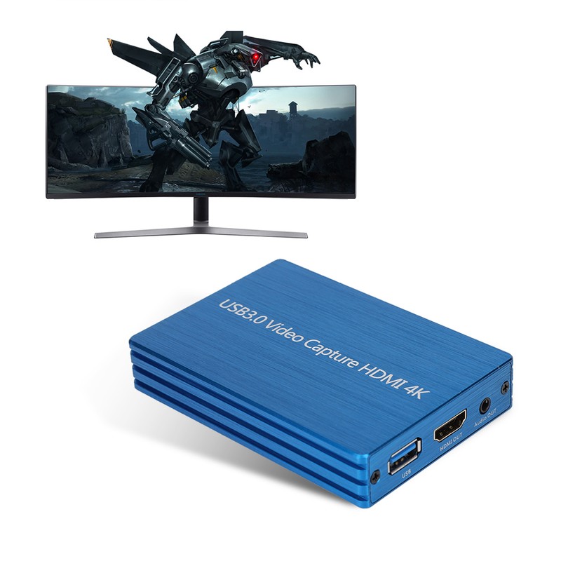 4Kx2K HDMI to USB3.0 Video Capture Card HD Recorder for