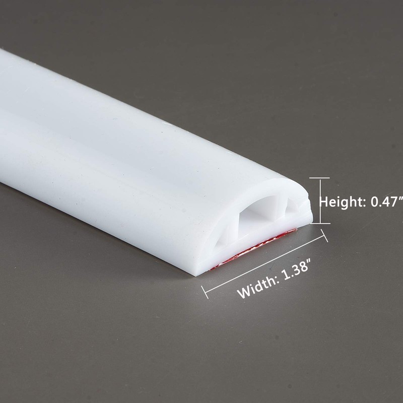 Bathroom Foldable Block water Stopper sealing strip shower threshold dam