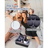 Couch Cup Holder Tray, Bonfixe Stable Couch Caddy for Bed