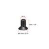 sourcing map M2.5 x 5mm Phillips Screw Fastener Black for