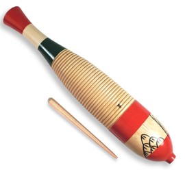 Groove Masters Percussion Wooden Fish-shaped Guiro/Scraper