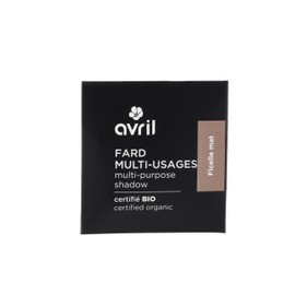 Avril - Multipurpose Organic Soft and Silky Eyeshadow for Eyebrows, Cheeks, Face - Vegan, Certified Organic Ecocert - Made in France - Refill Pack 2.5g