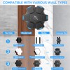 zyuqnek Music Boxing Machine, Wall Mounted Smart Punching Equipment Bluetooth,