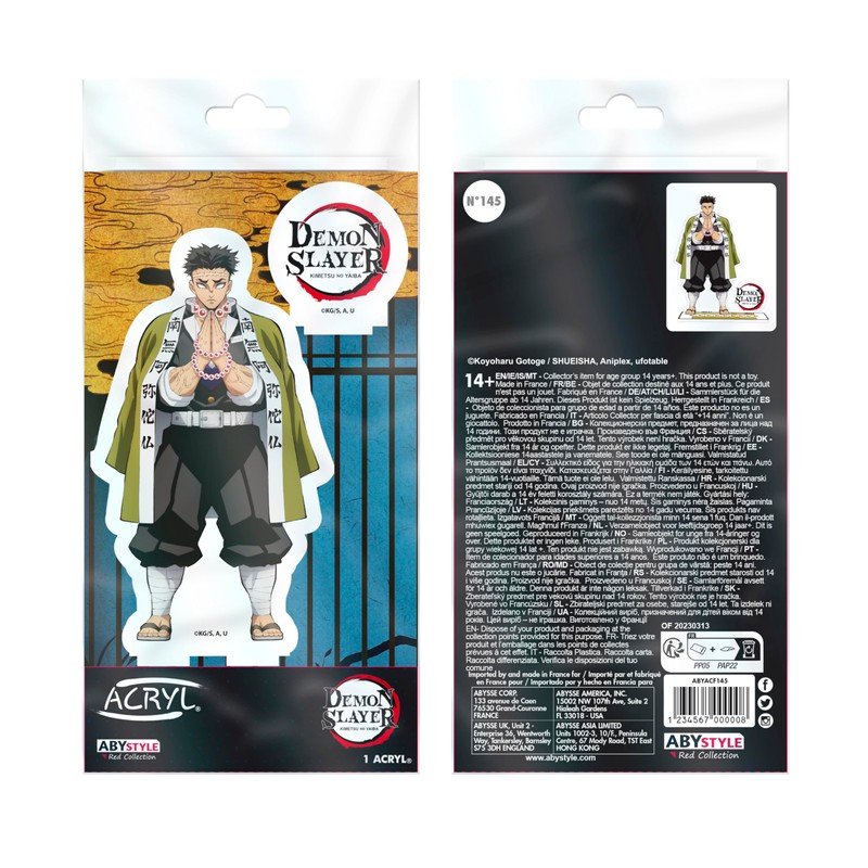 ABYSTYLE - Demon Slayer Acrylic® Gyomei Himejima