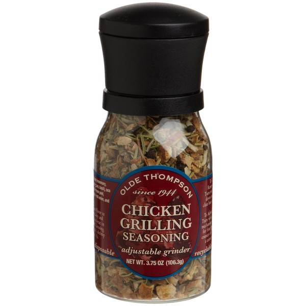 Olde Thompson Chicken Grilling Seasoning Jars, 3.75 Ounce