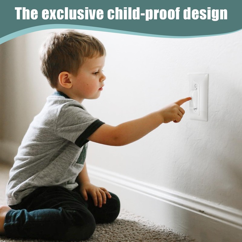 Light Switch Cover,Light Switch Guard Cover,Baby Proof Wall Switch Cover