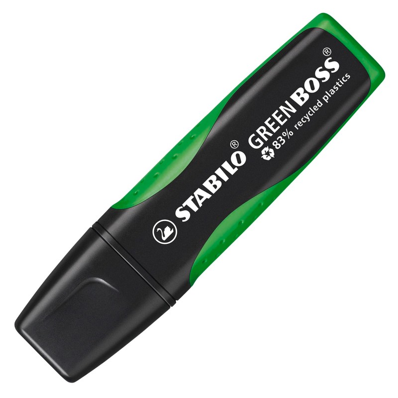 Highlighter - STABILO GREEN BOSS - Deskset of 4 -