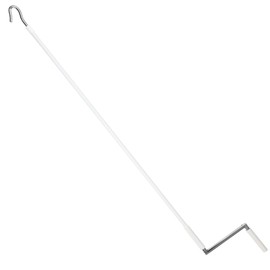 CraftyDream RV Awning Crank Handle RV Awning Telescoping Wand Shade Crank 54" Foldable Pull Rod with Hook for Truck Tent Shelter Camper Canopy