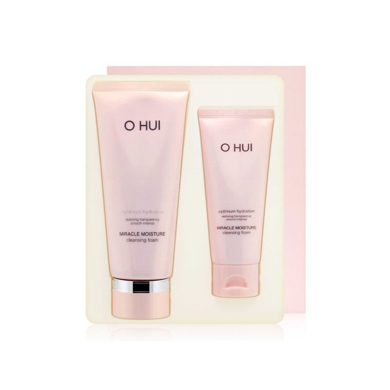 Ohui Miracle Moisture Cleansing Foam Promotion (200ml+100ml) / 오휘 미라클