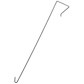 Nissa Chain Door Hook, 11.8 inches (300 mm), Reference Working Load 2.2 lbs (1 kg), A-1004, Brown