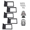 Gosknor 5pcs Wall Mount Display Stand for Building Blocks Helmet,