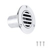 EEYAD 316 Stainless Steel 1 1/2 inch Deck Drain Scupper(Straight)