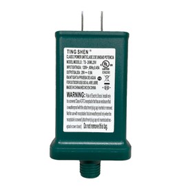 Goodsby Class 2 LED Transformer for Christmas X-Mas Tree Lights, Holiday Lighting, LED String Light 29V 0.9A Power Supply 26W Raintight IP44 Indoor Outdoor US Plug Power Adapter UL-Listed (TS-26WL29V)