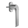 Schüco Window Handle Silver Stainless Steel Look F 9 for