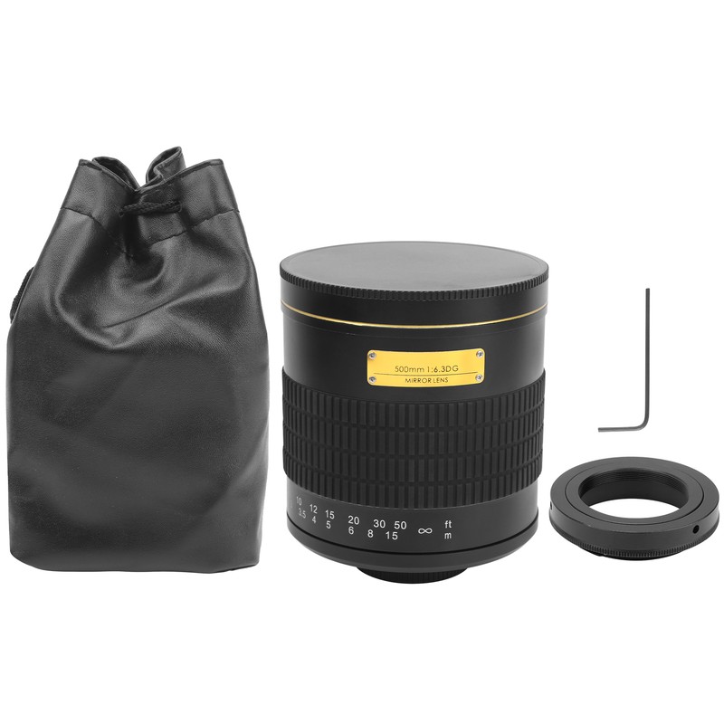 500mm F6.3 Ultra Telephoto Mirror Manual Focus Lens Fit for