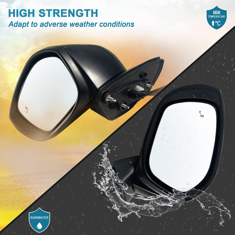 Left Driver Side Mirror Fits 2022-2026 HONDA CIVIC Sedan/Hatchback With