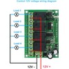 12V 4 Channels 433Mhz Wireless Remote Control Switch with Industrial