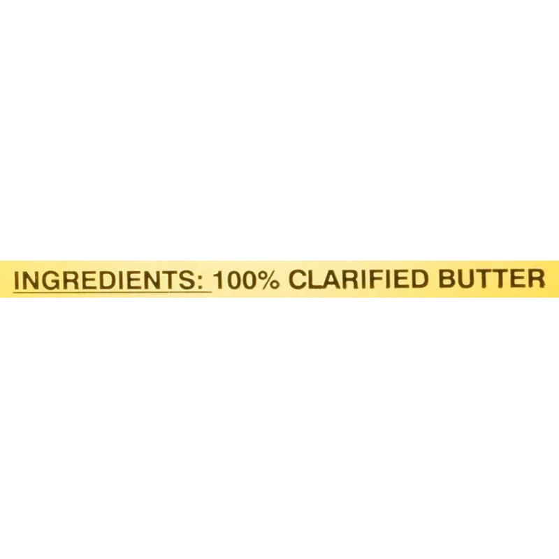 Deep Clarified Butter 100% Cow Ghee - 32 fl. Oz.