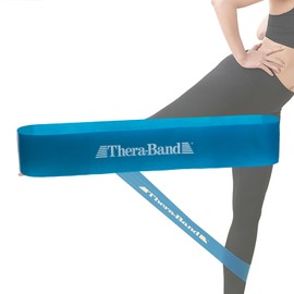 Ceraband Thera Loop Blue Training Band, Training Tube, Loop Type, Circumference 23.6 inches (60 cm), Strength Levels + 2, Manual Included, Intensity, Training, Warm-Up, Stretch, Fitness, Durable, D&M