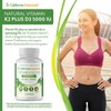 California Essentials Vitamin K2 + VIT D3 5000 IU with