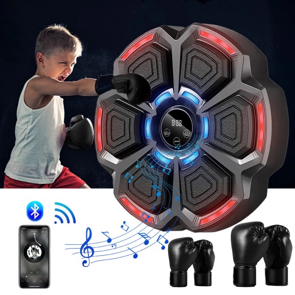 Unbranded Music Boxing Machine Smart Bluetooth Wall Boxing Punching Pad