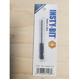 Insty-Bit Hex Shank Drill Bit 3/32" (1)