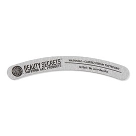 Beauty Secrets Lima de uñas Zebra Banana Medium 100/180