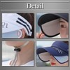 Buzz Selection CAP692 Women's Visor, Sun Visor, Hat, UV Protection,