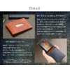 Avies Vintage Wax Leather, Genuine Leather, Bi-fold Pass Case, Made