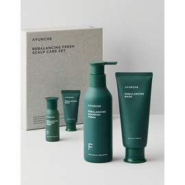 Ayunchae [아윤채] 리밸런싱 프레시 스칼프 케어 세트 4종(샴푸 & 헤어 마스크) [Ayunchae] Rebalancing Fresh Scalp Care Set 4 Items (Shampoo & Hair Mask)