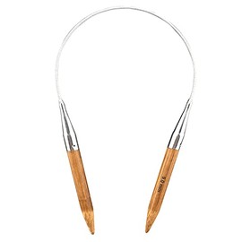 Mdoker Bamboo Circular Knitting Needle Size 13 16 Inch Circular Knitting Needles for Handmade Knitting DIY and Any Weaven Yarn Projects(US Size 13,9mm)