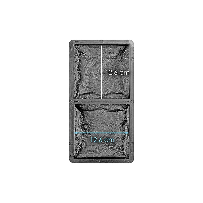 @tec Wall Clinker Stone Formwork Mould Basalt Effect Concrete Mould