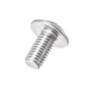sourcing map Flanged Button Head Socket Cap Screws, M5*10mm Hex