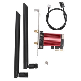 Desktop Wireless Network Adapter 433Mbps 2.4G 5G Dual Band WiFi Bluetooth 4.2 PCIE Wireless Network Card Adapter RTL8821CE Pro AW‑CB304NF