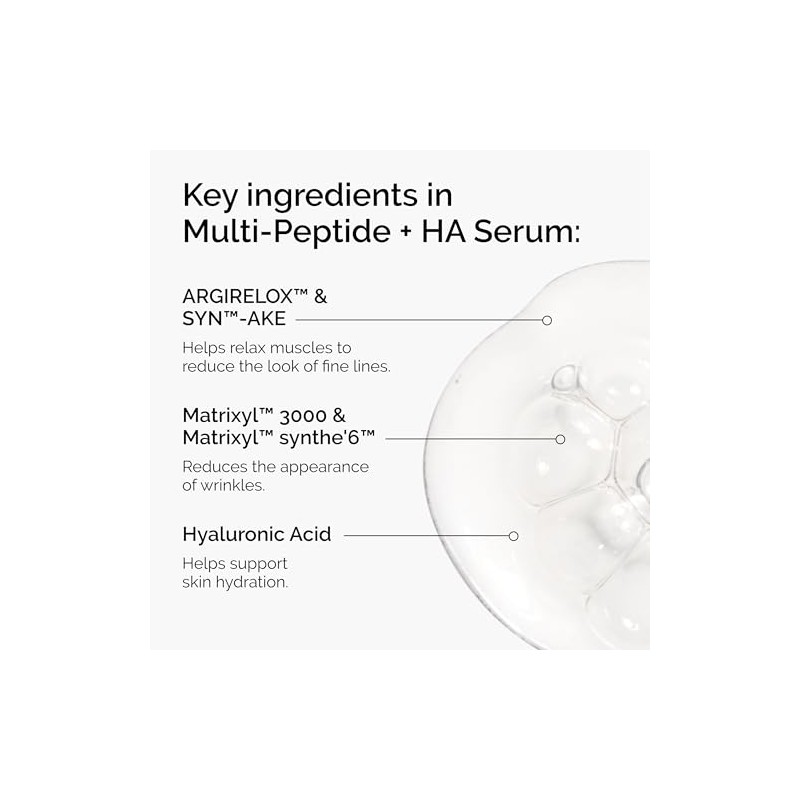 The Ordinary Multi-Peptide + Hyaluronic Acid, Anti-Aging Peptide Serum for