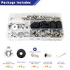 Shopauto Anodized Aluminum Hardware Kit Compatible with Widebody and Fender