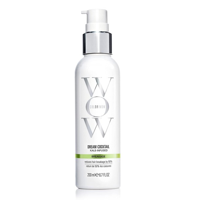 COLOR WOW Dream Cocktail Kale Infused Leave-In Treatment, Reduces Hair Breakage, Strengthening Treatment, 6.7 Fl Oz