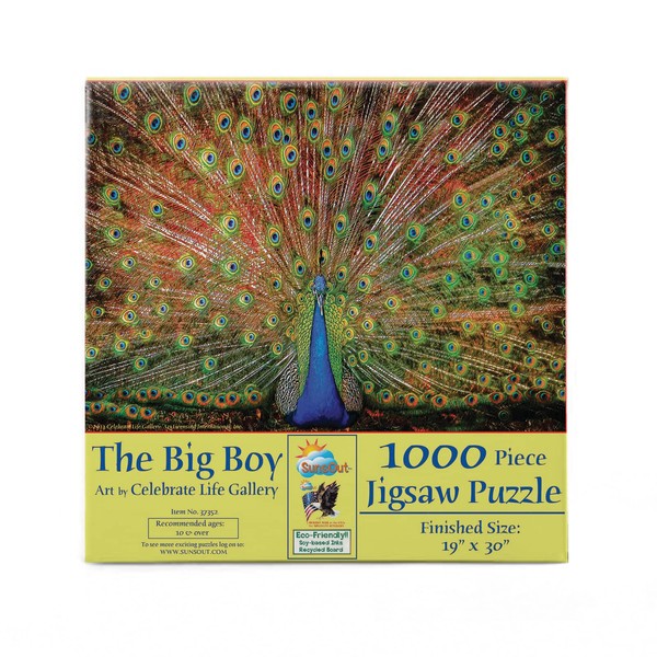 SUNSOUT INC - The Big Boy - 1000 pc Jigsaw Puzzle by Artist: Celebrate Life Gallery - Finished Size 19" x 30" - MPN# 37352
