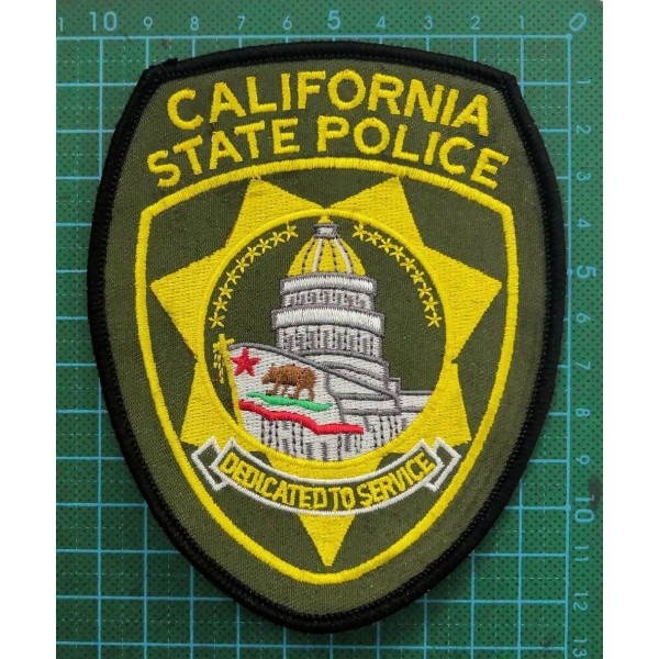 California State Police Patch (Defunct Agency) - G